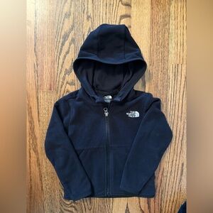 The North Face Kids Navy Fleece Jacket, 3T